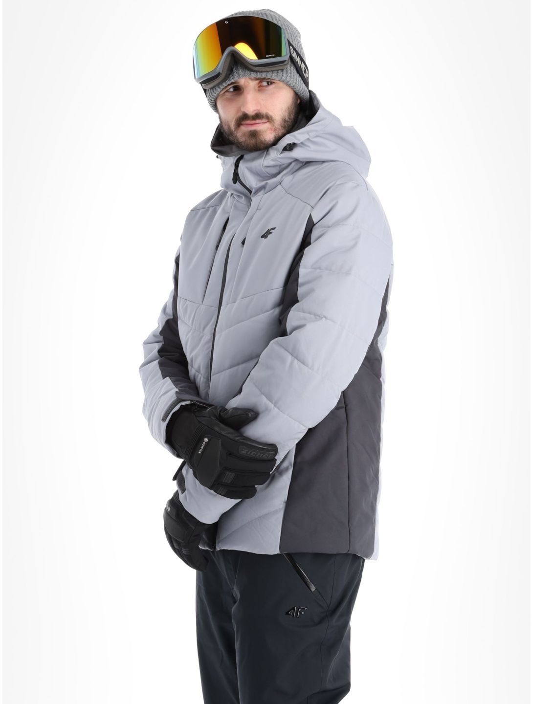 4F, Down Jacket  M278 piumino uomo Grey grigio 