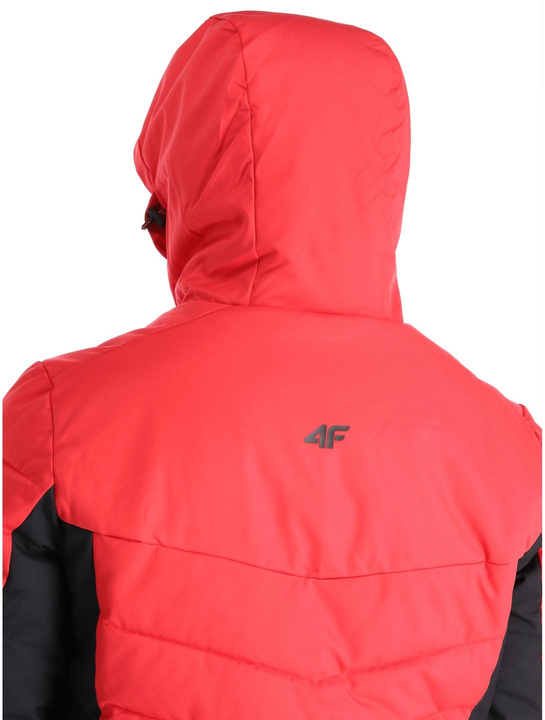 4F, Down Jacket  M278 piumino uomo Red nero, rosso 