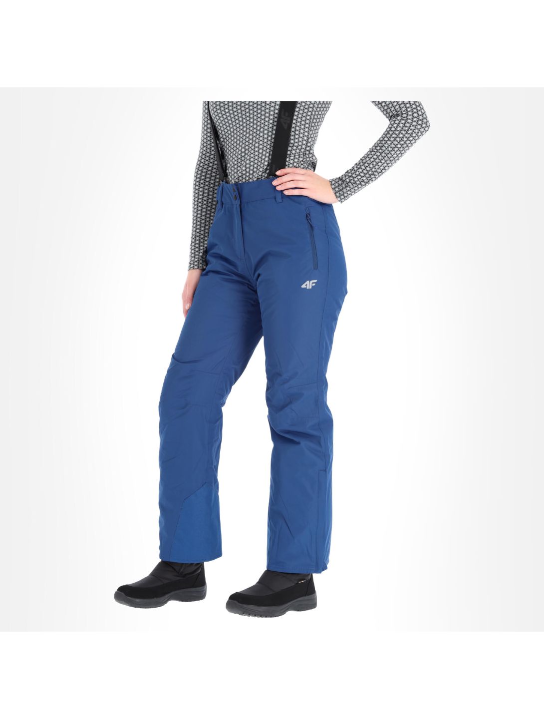 4F, H4Z20-SPDN001 pantaloni da sci donna navy blu