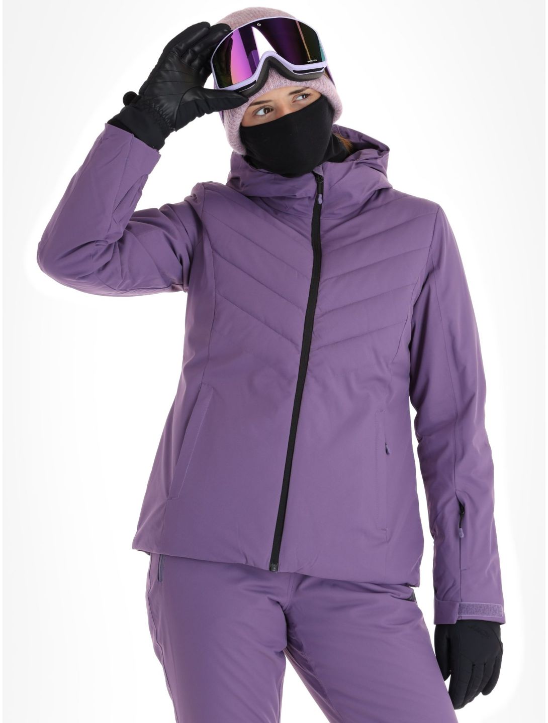 4F, Jacket  F122 giacca sci donna Dark Violet viola 