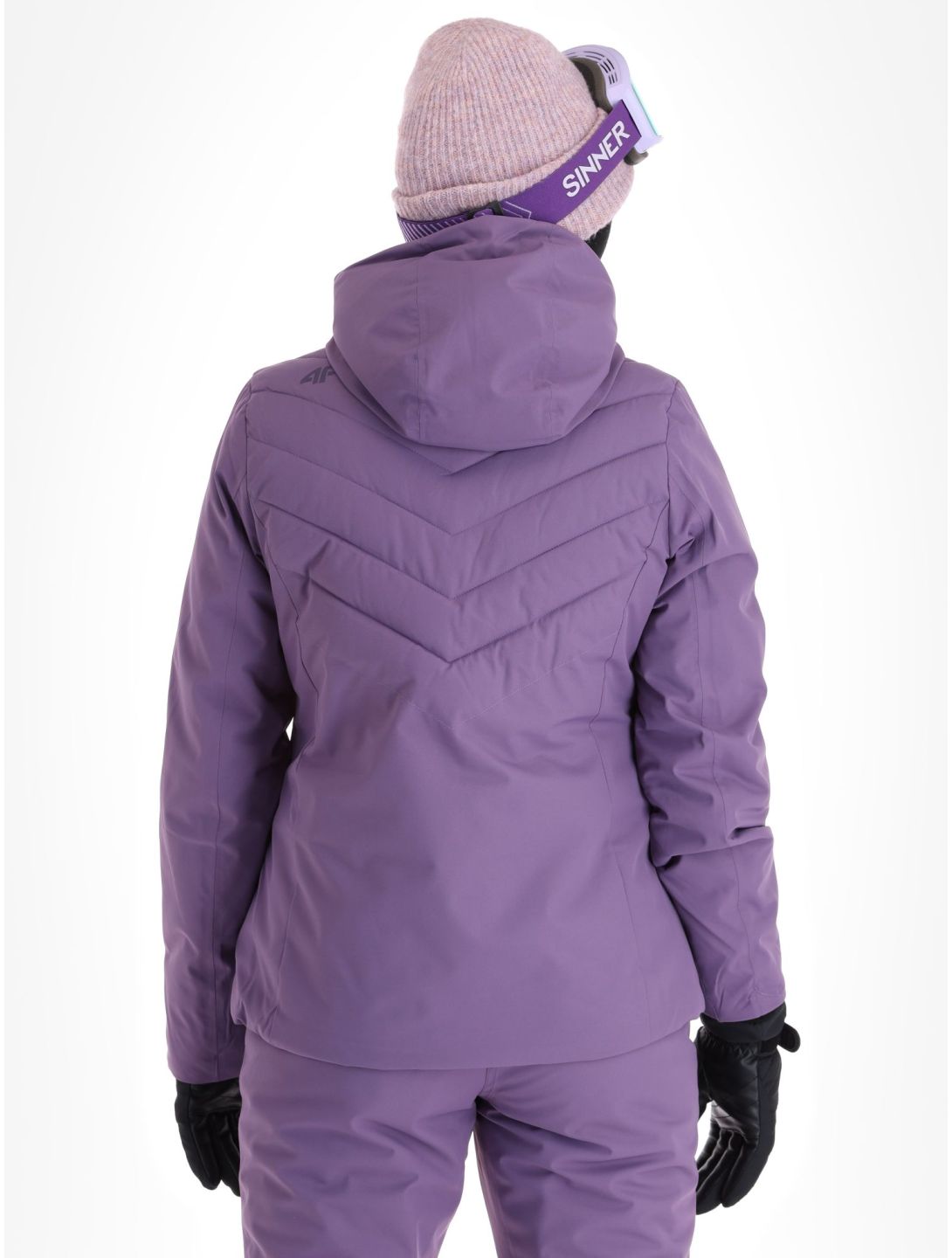 4F, Jacket  F122 giacca sci donna Dark Violet viola 