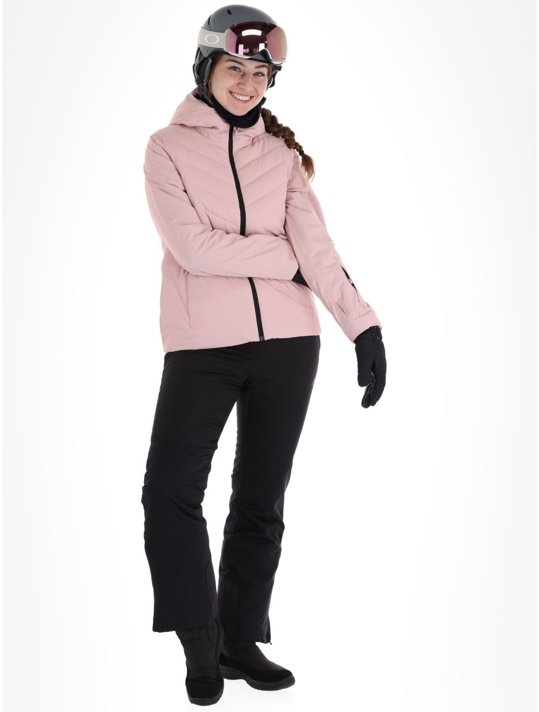 4F, Jacket  F122 giacca sci donna Light Pink rosa 