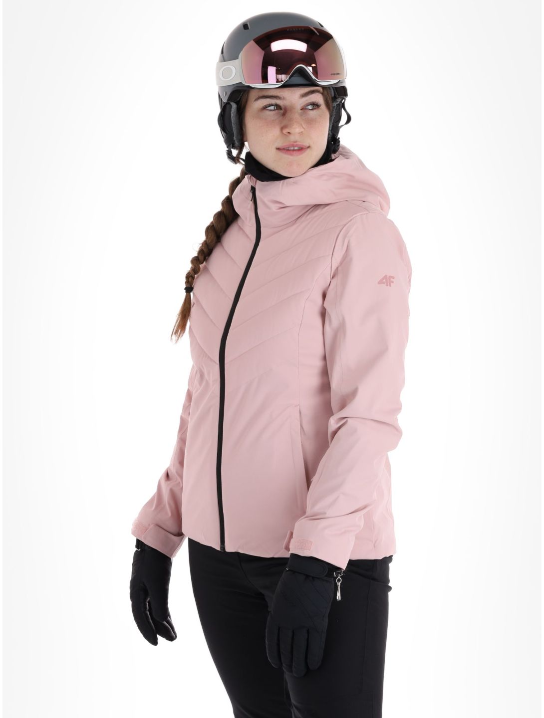 4F, Jacket  F122 giacca sci donna Light Pink rosa 