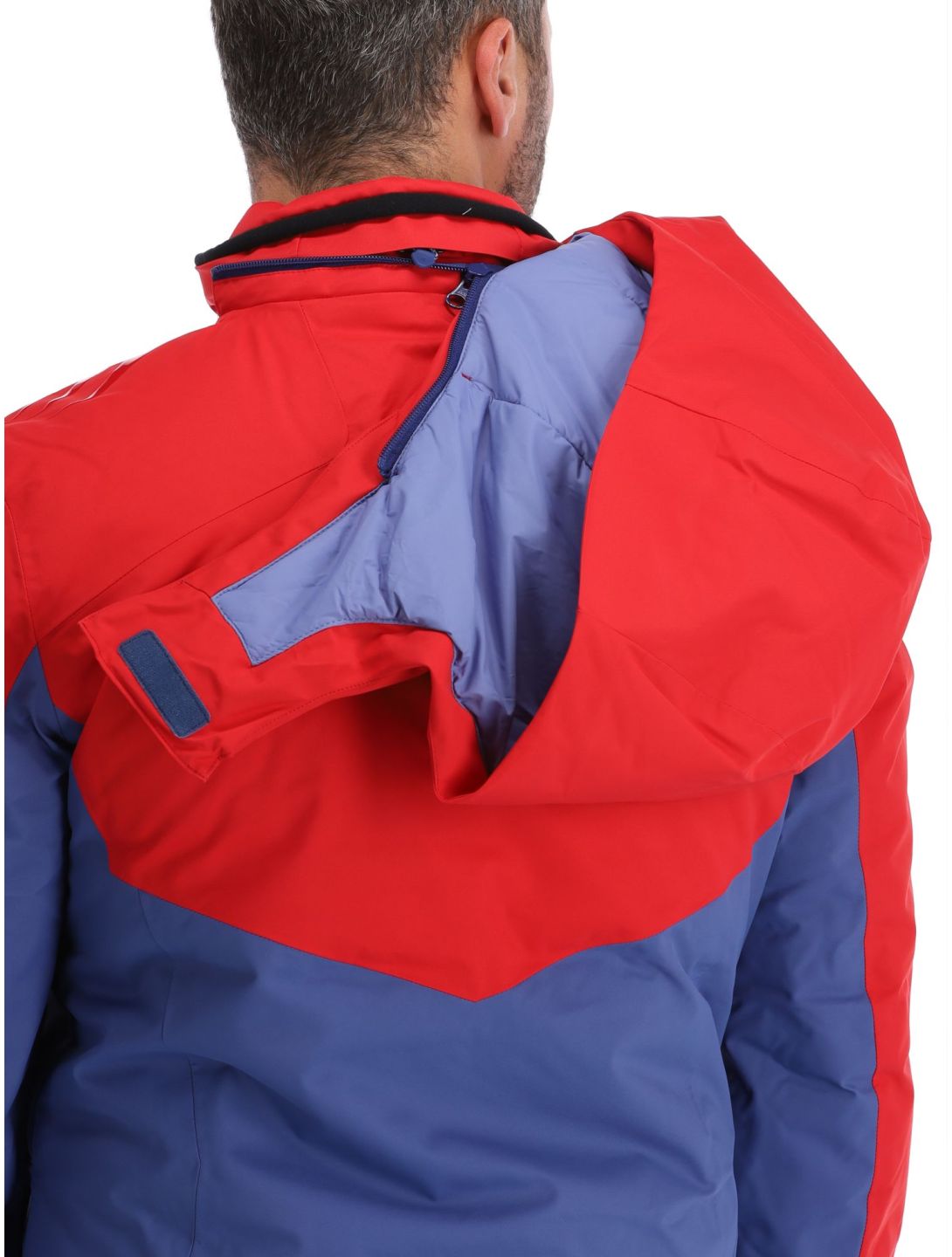 4F, Technical Jacket  M284 giacca sci uomo Dark Red blu, rosso 