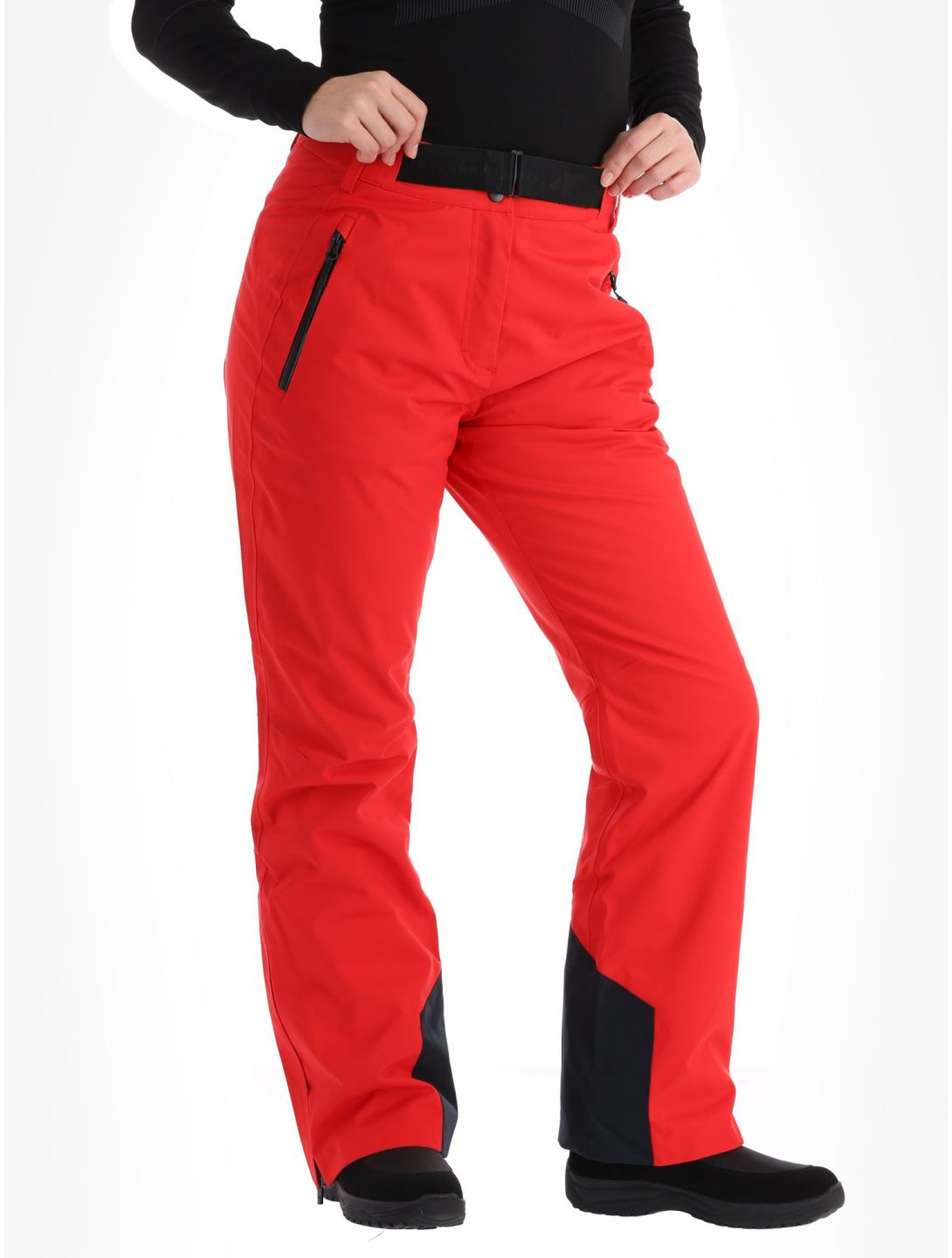 4F, Trousers Fnk  F398 pantaloni da sci donna Red rosso 