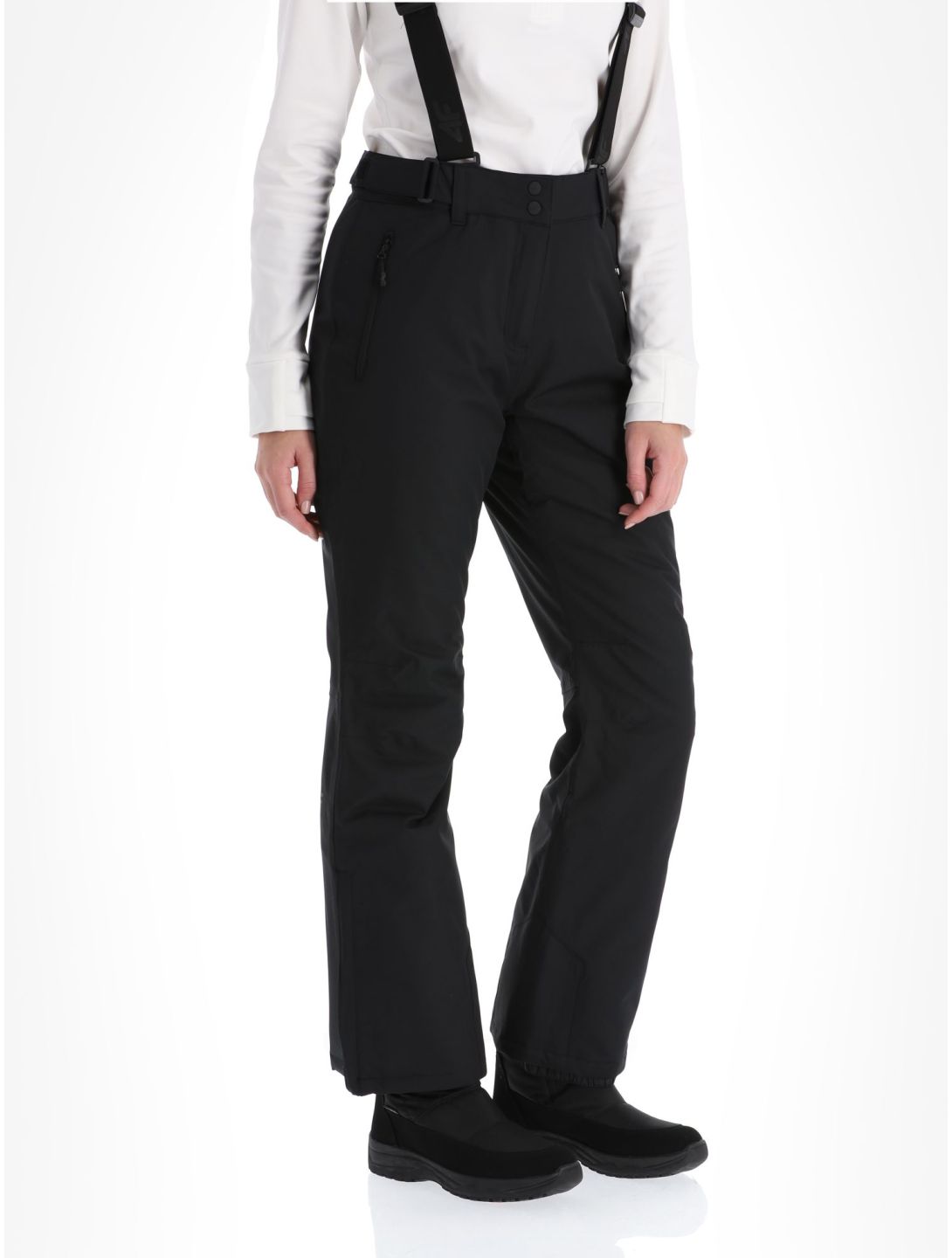 4F, Trousers Fnk  F419 pantaloni da sci donna Black nero 