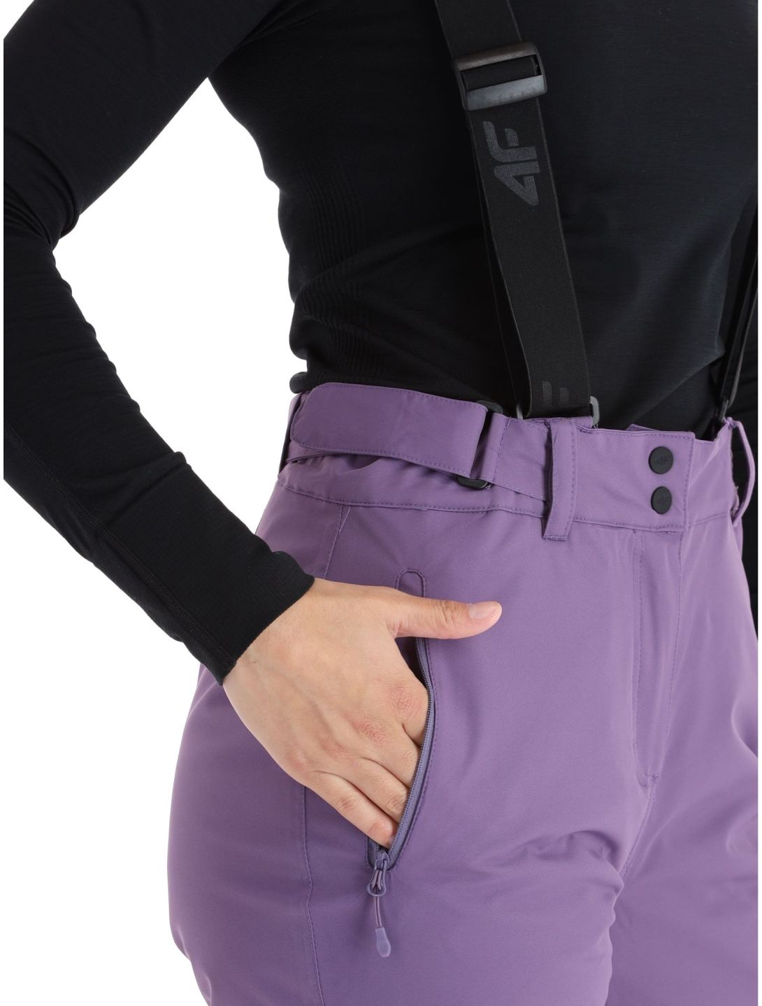 4F, Trousers Fnk  F419 pantaloni da sci donna Dark Violet viola 