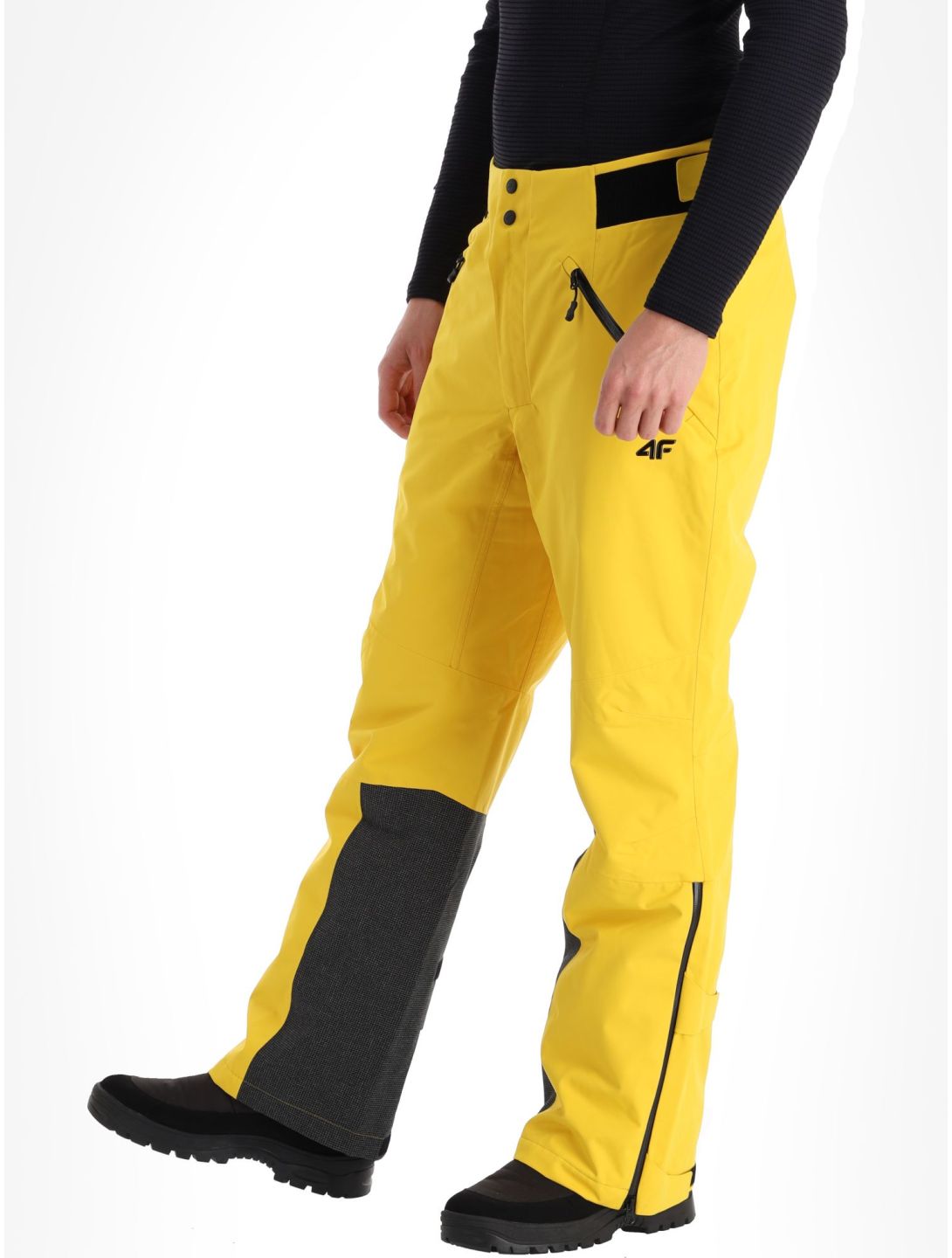 4F, Trousers Fnk  M343 pantaloni da sci uomo Yellow giallo 