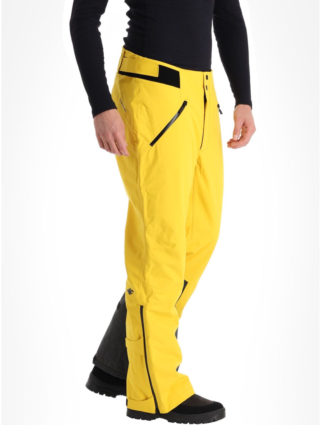 4F, Trousers Fnk  M343 pantaloni da sci uomo Yellow giallo 