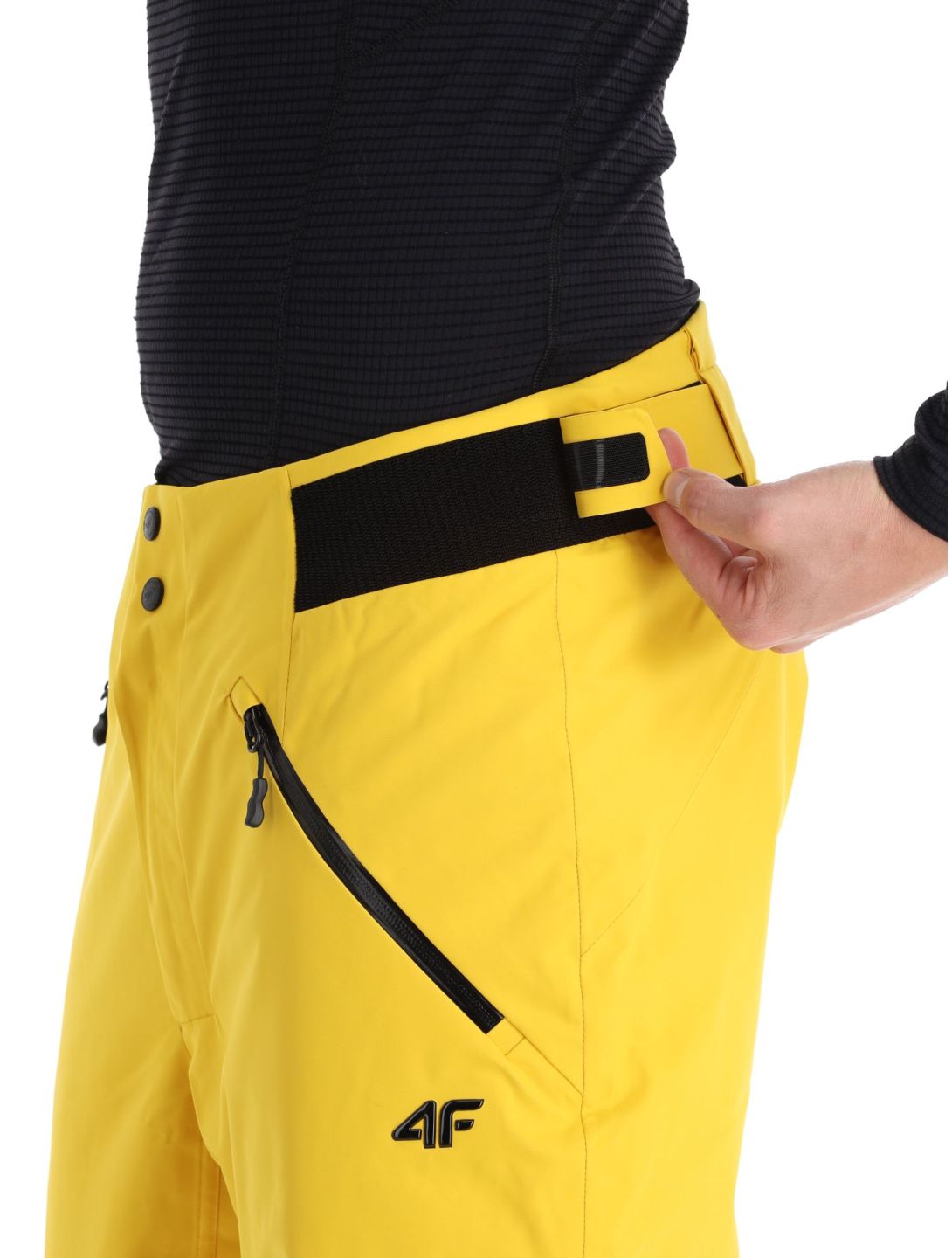 4F, Trousers Fnk  M343 pantaloni da sci uomo Yellow giallo 