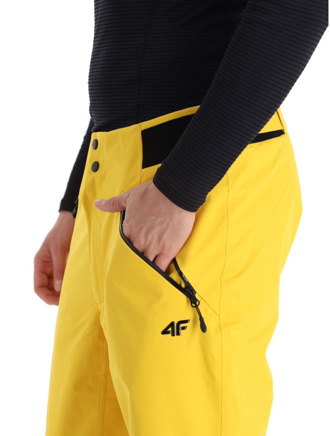 4F, Trousers Fnk  M343 pantaloni da sci uomo Yellow giallo 