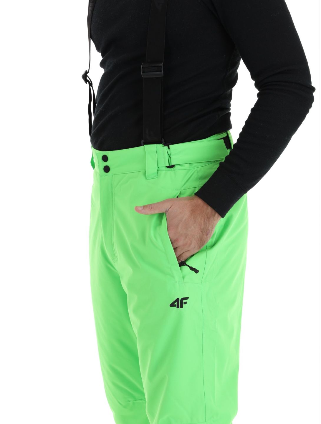 4F, Trousers Fnk  M361 pantaloni da sci uomo Green verde 