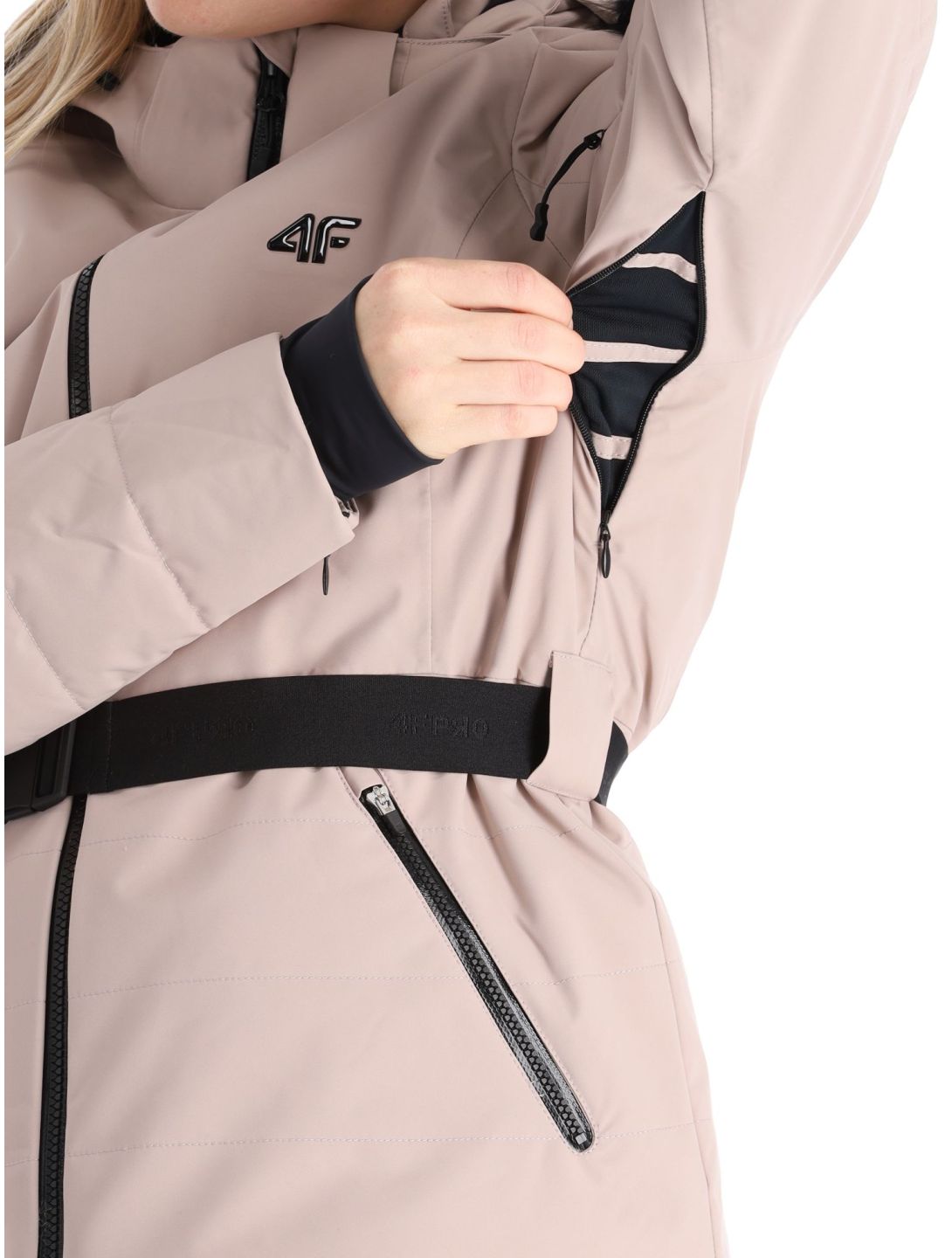 4F, Technical Jacket  F337 giacca sci donna Beige beige 