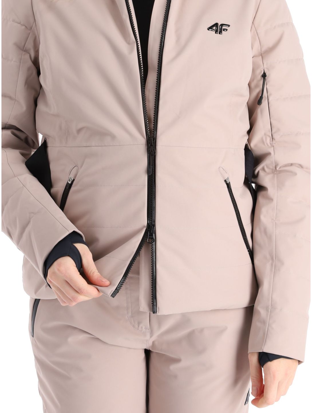 4F, Technical Jacket  F337 giacca sci donna Beige beige 