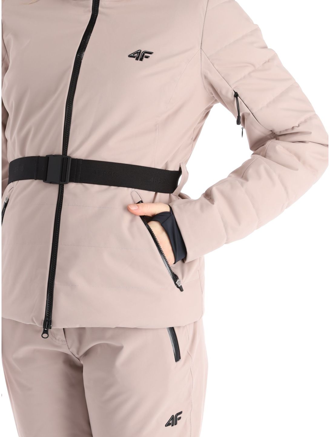 4F, Technical Jacket  F337 giacca sci donna Beige beige 