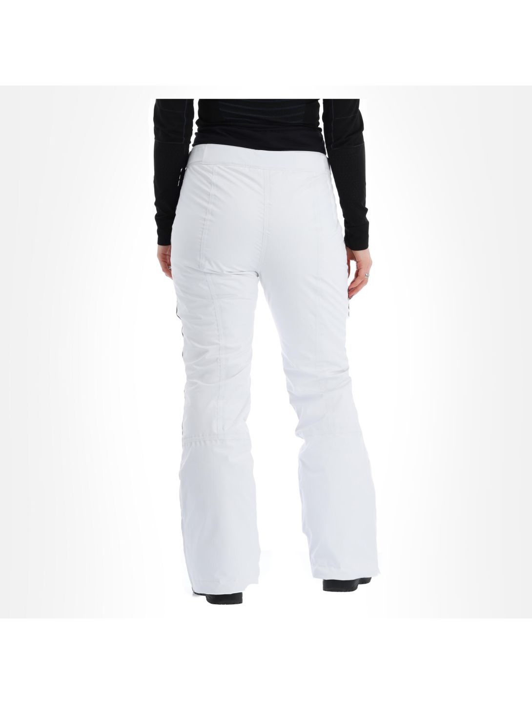 Almgwand, Schusselkopf pantaloni da sci donna bianco, grigio 