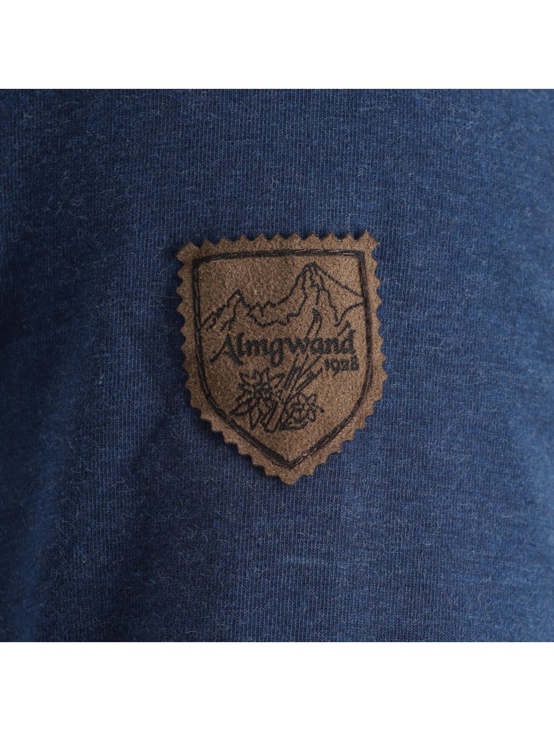 Almgwand, Seegatterlalm maglia uomo denim blu 