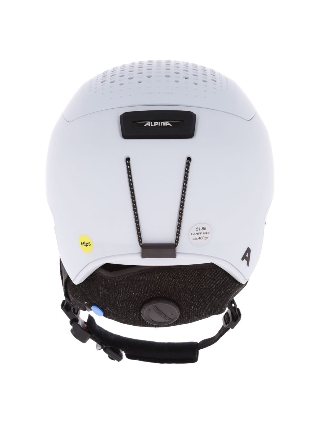 Alpina, Banff Mips casco unisex White Matt bianco 