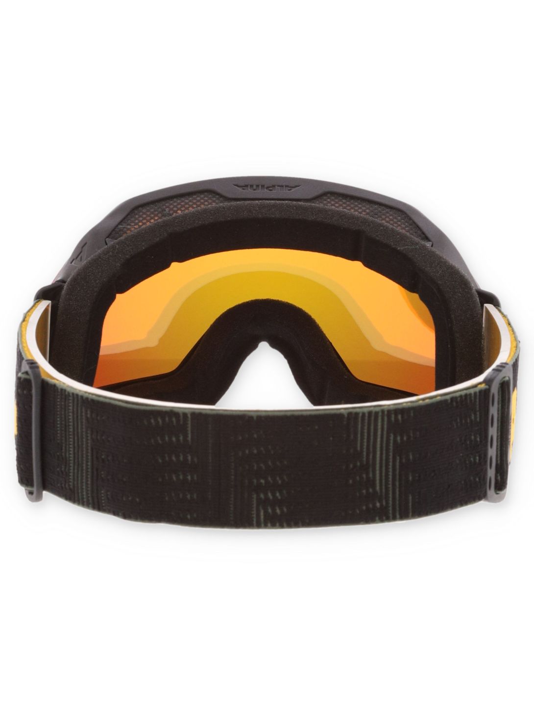 Alpina, Blackcomb Q-Lite mascherina da sci unisex Black-Yellow Matt giallo, nero 