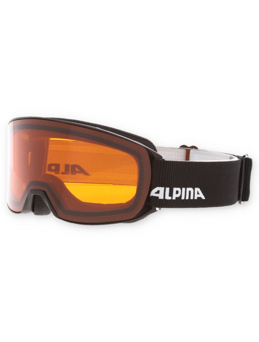 Alpina, Nakiska mascherina da sci unisex Black Matt nero 