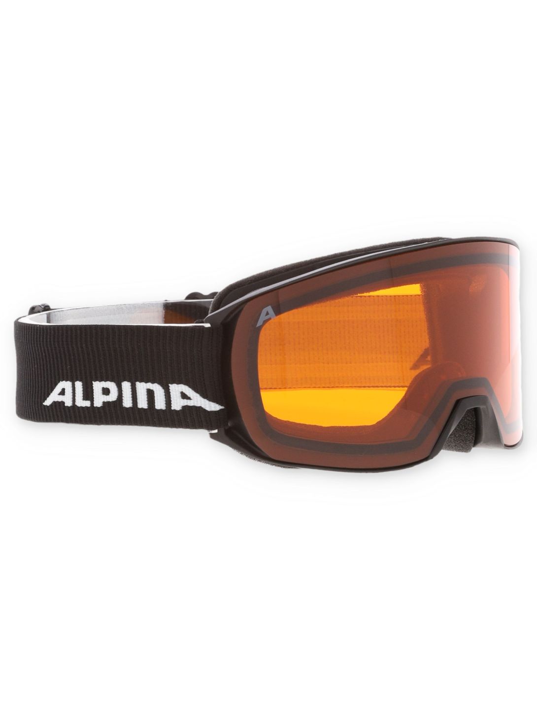 Alpina, Nakiska mascherina da sci unisex Black Matt nero 