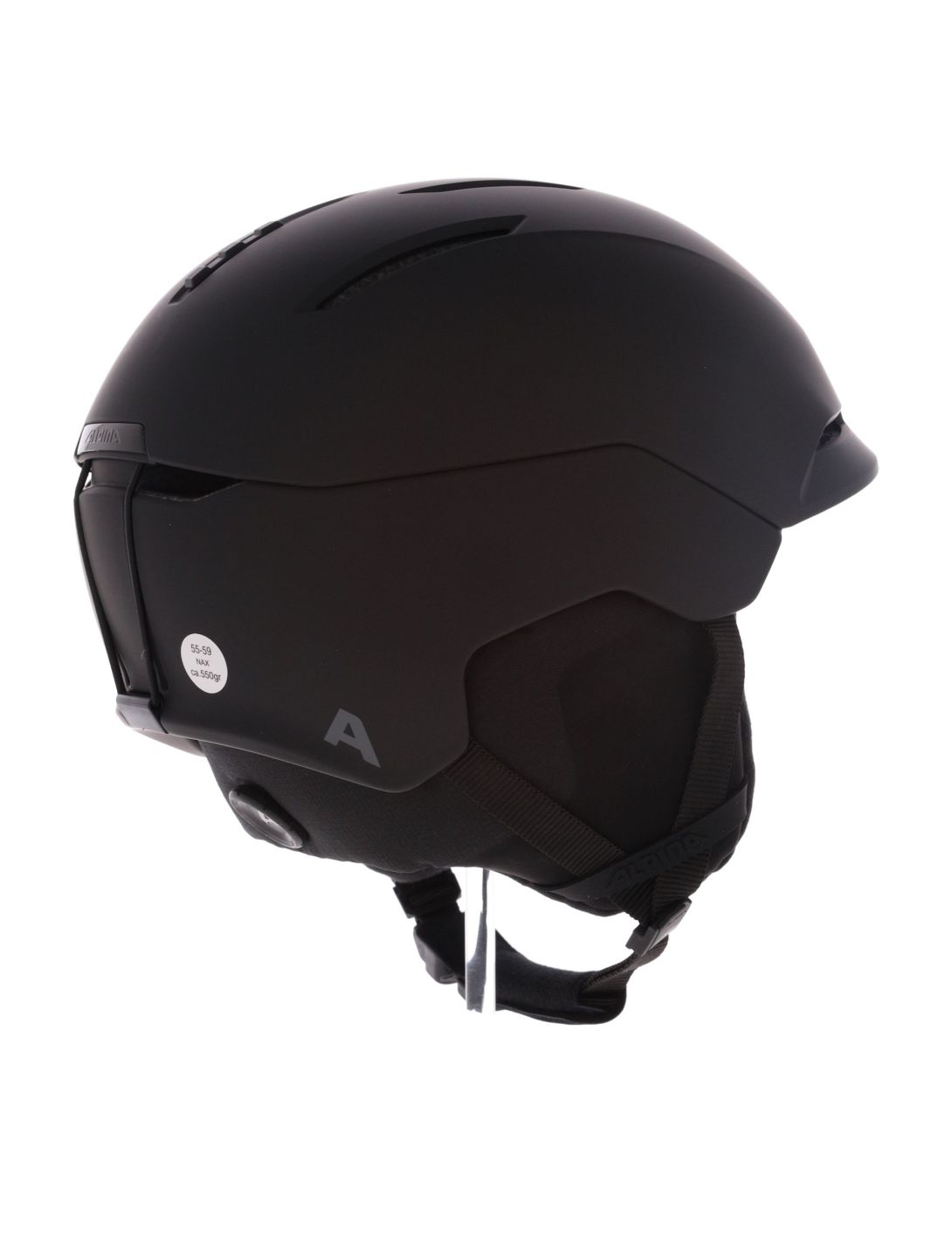 Alpina, Nax casco unisex Black Matt nero 