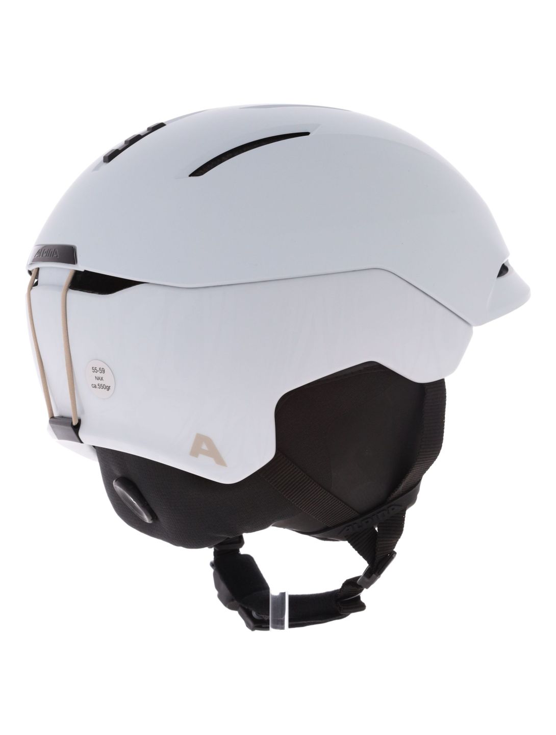 Alpina, Nax casco unisex White Camo Matt bianco 