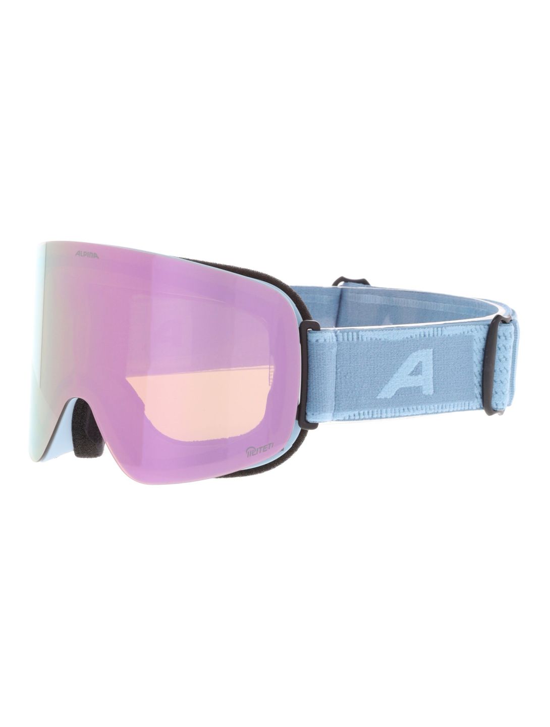 Alpina, Penken Q-Lite mascherina da sci unisex Smoke Blue blu 