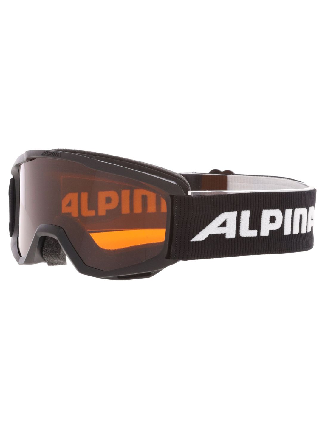 Alpina, Piney mascherina da sci bambino Black nero 