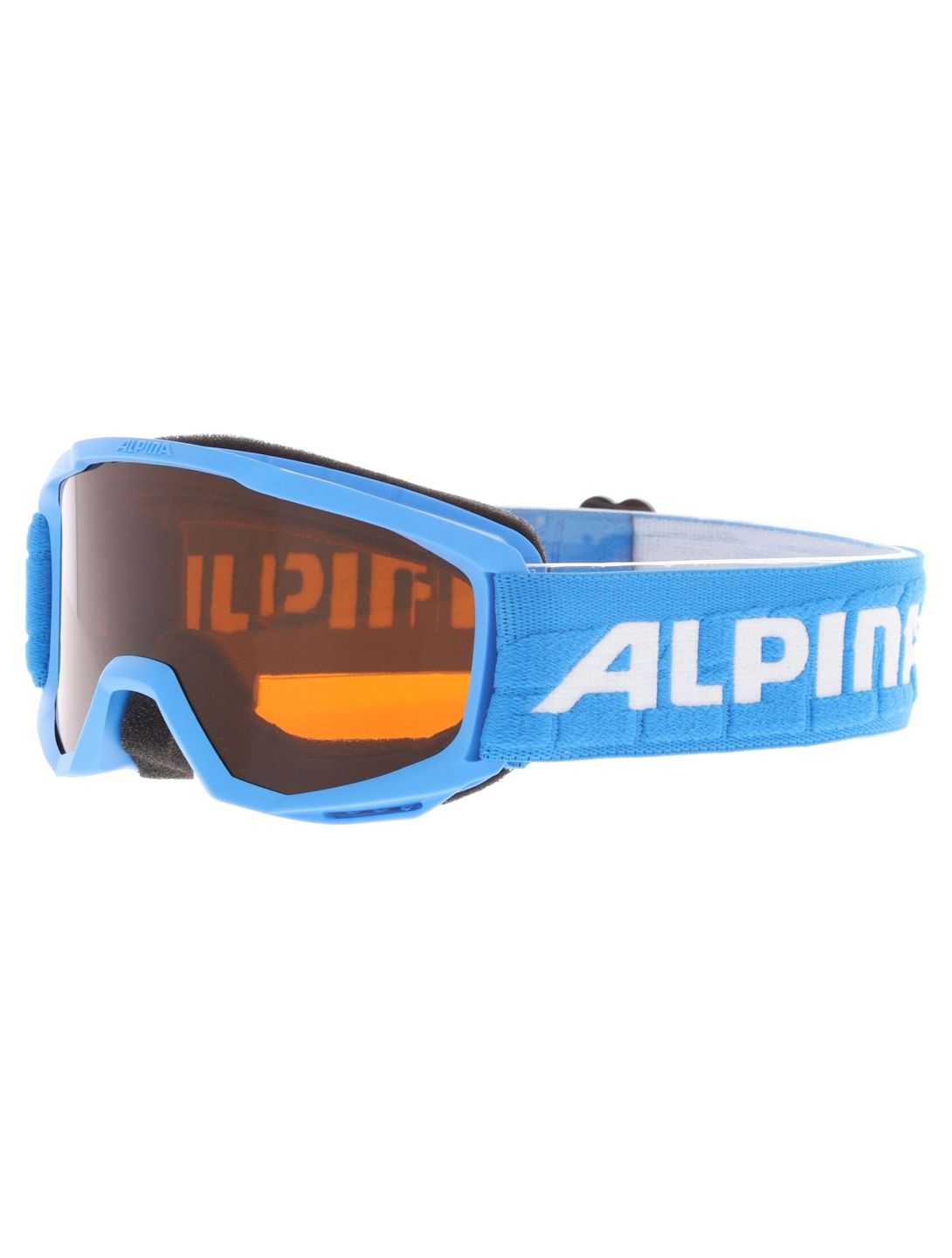 Alpina, Piney mascherina da sci bambino Blue Matt blu 