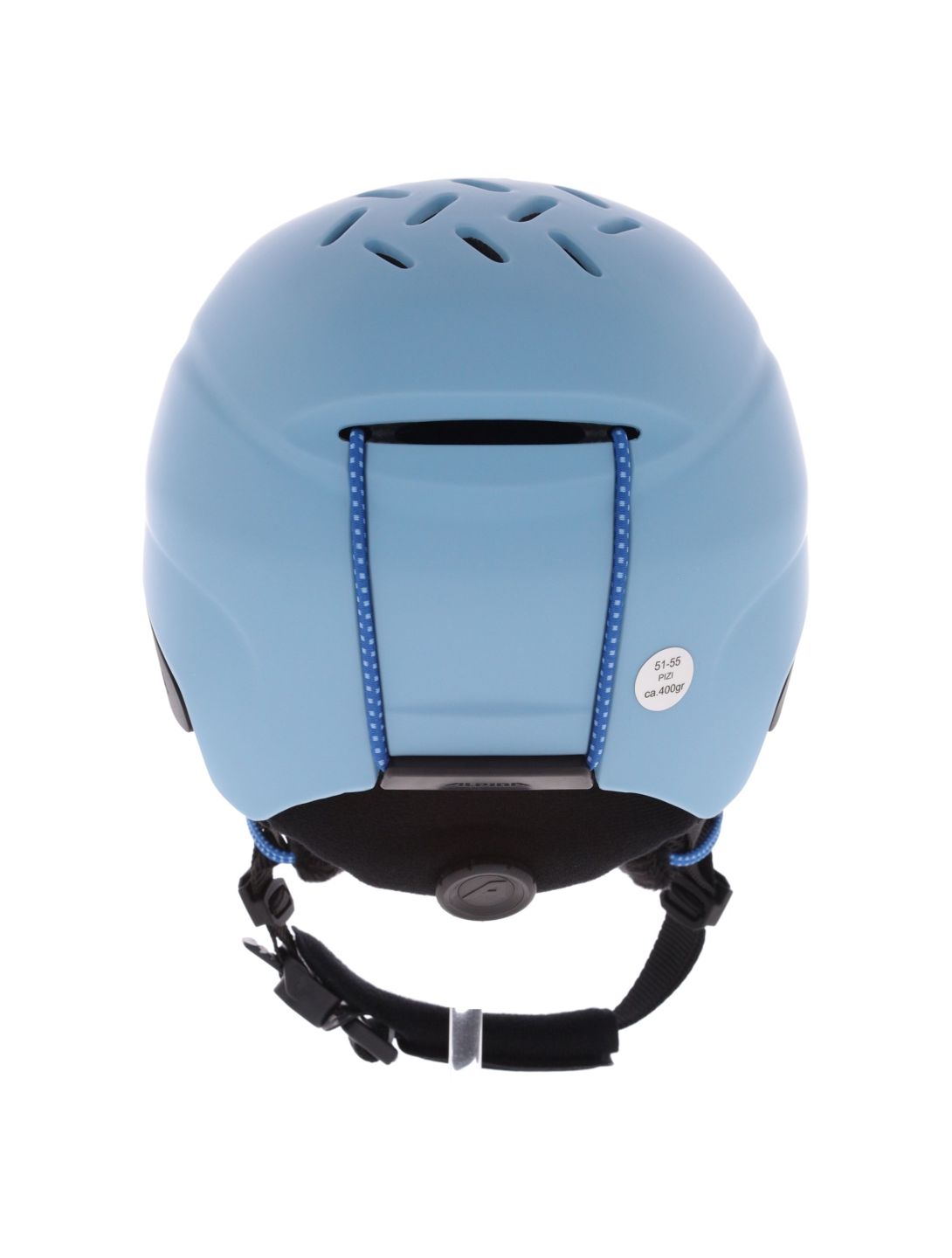 Alpina, Pizi casco bambino Smoke Blue Matt blu 