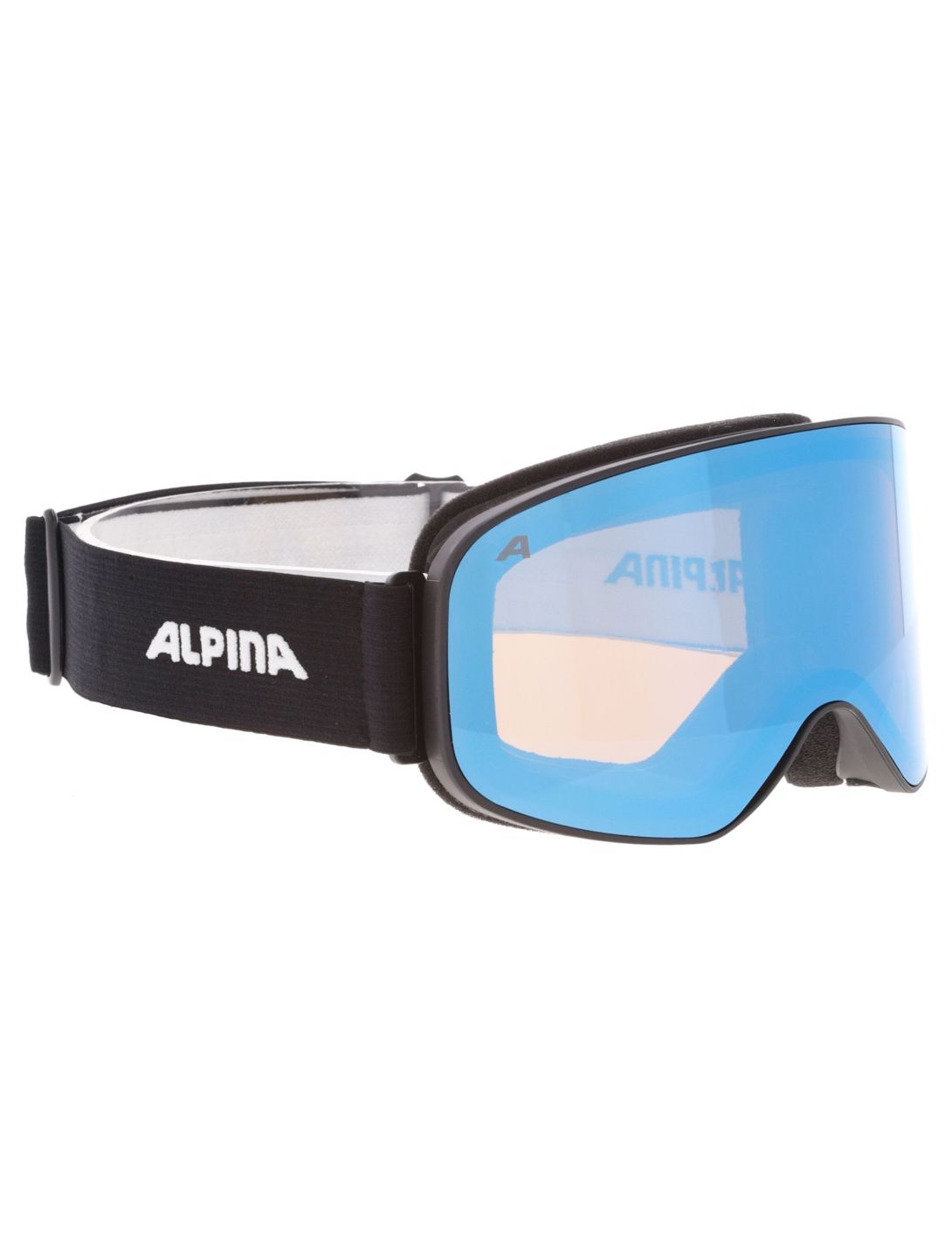 Alpina, Slope Q-Lite mascherina da sci unisex Black Matt nero 