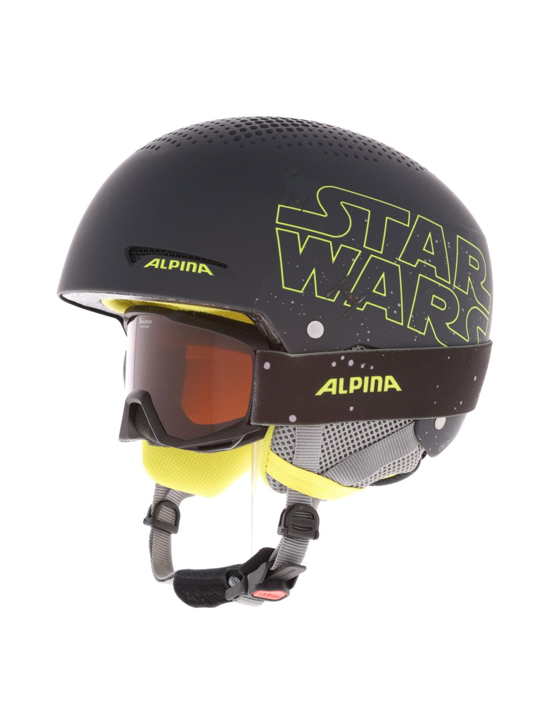 Alpina snow Copri Visiera Per Casco Da Sci Nero