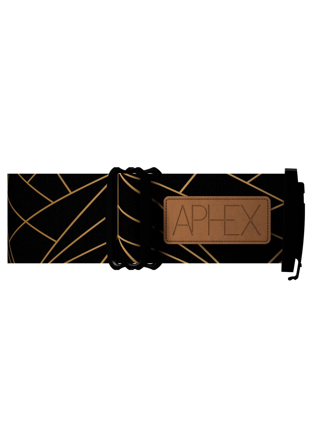 Aphex, Strap mascherina da sci unisex golden boy nero