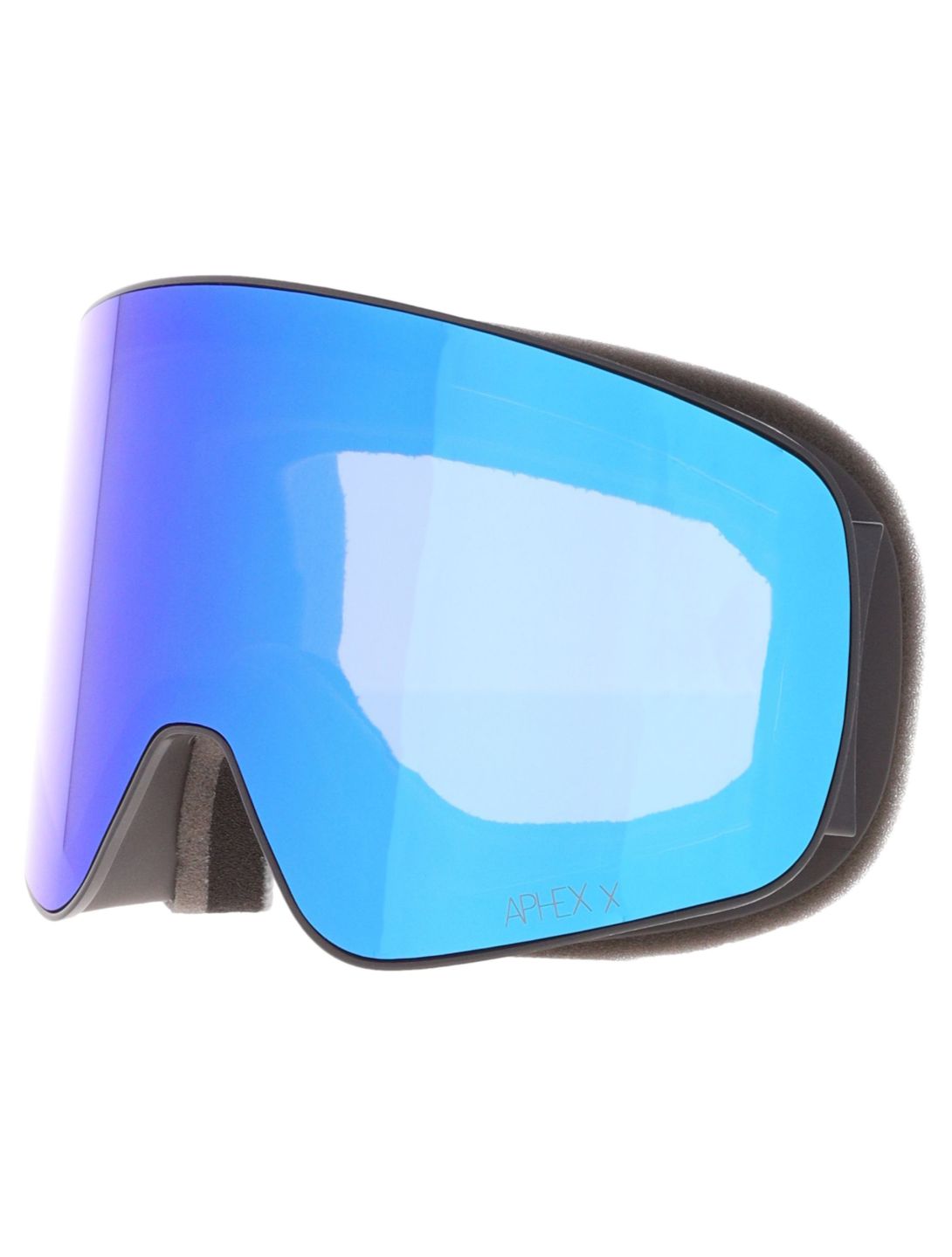 Aphex, Virgo mascherina da sci lente di ricambio unisex Matt Black - Revo Blue Lens blu, nero 