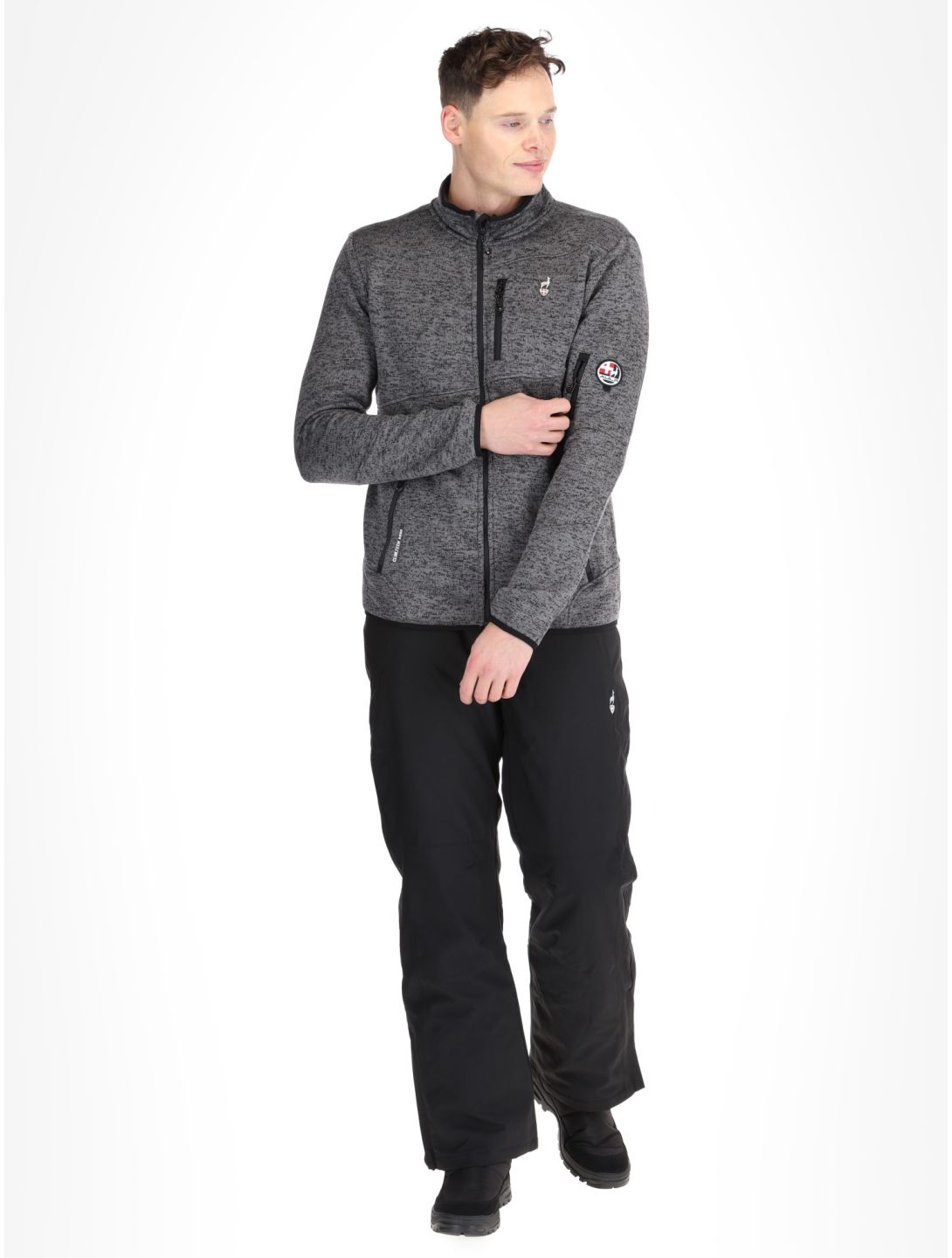 Aulp, Navoy gilet uomo Anthracite grigio 