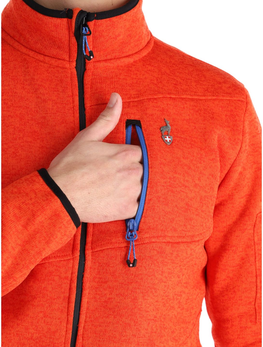 Aulp, Navoy gilet uomo Vermillon rosso 