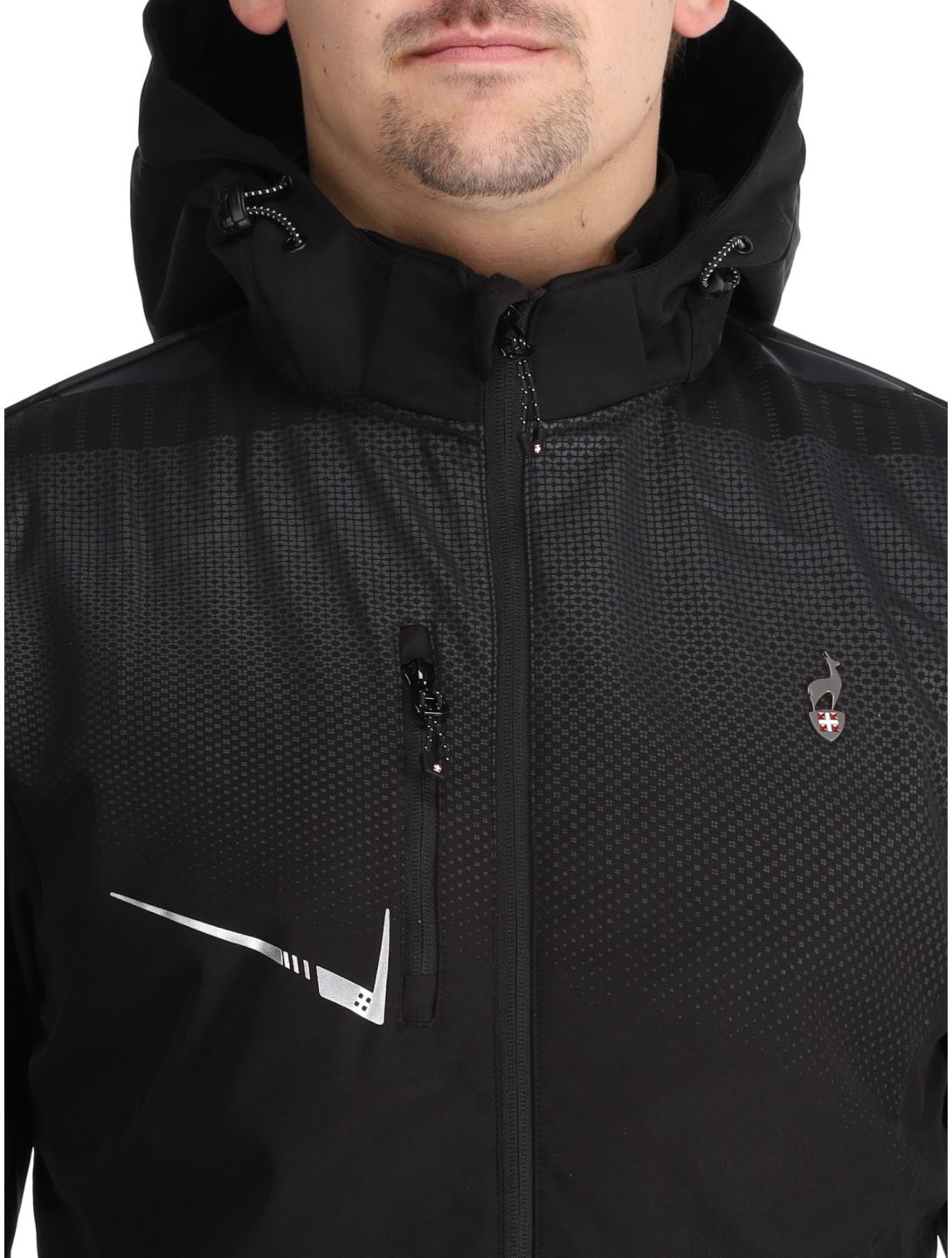 Aulp, Nevim softshell uomo Black Black nero 