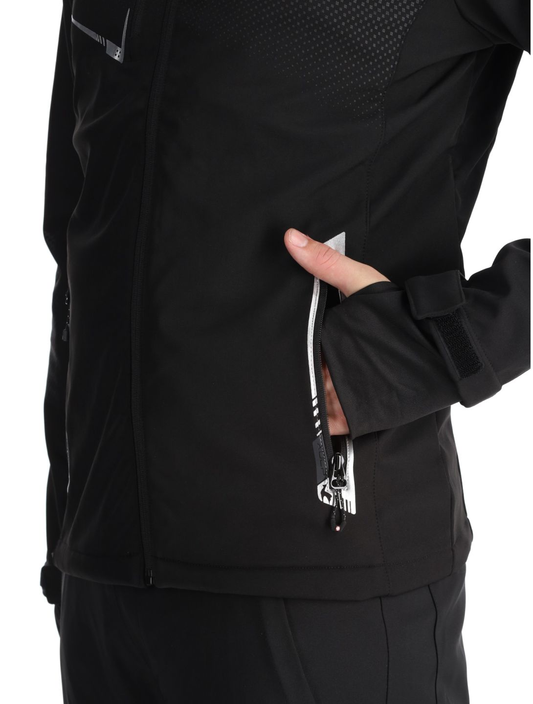 Aulp, Nevim softshell uomo Black Black nero 