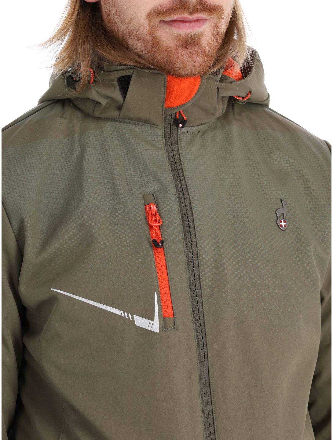 Aulp, Nevim softshell uomo Kaki verde 