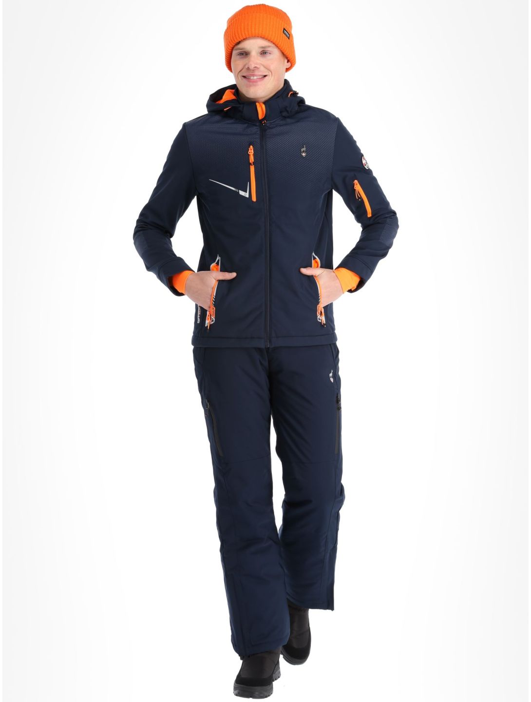 Aulp, Nevim softshell uomo Navy blu 