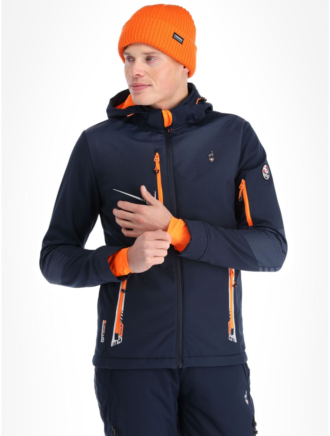 Aulp, Nevim softshell uomo Navy blu 