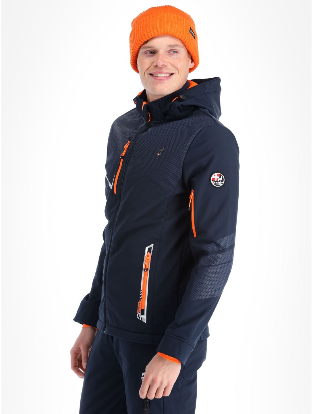 Aulp, Nevim softshell uomo Navy blu 