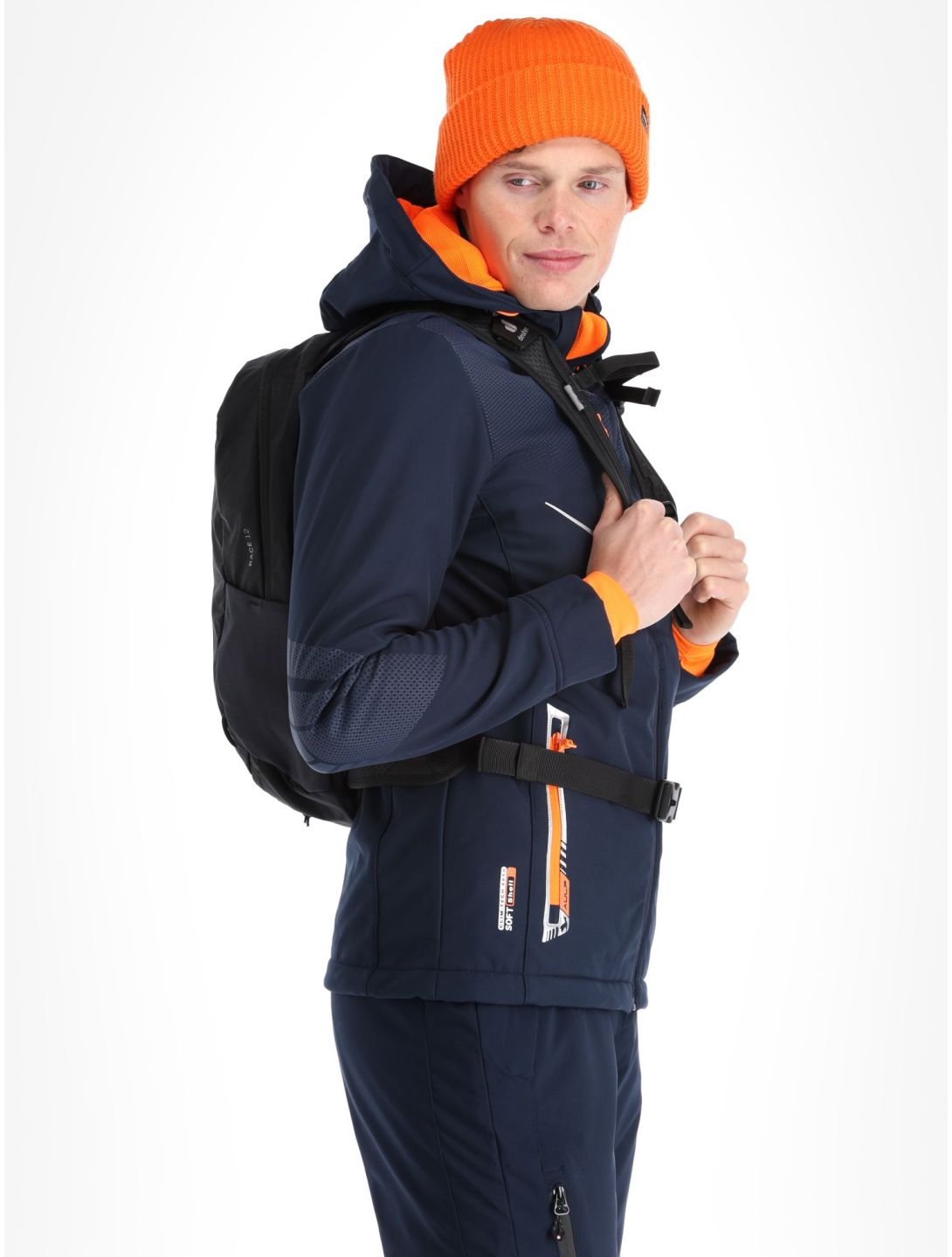 Aulp, Nevim softshell uomo Navy blu 