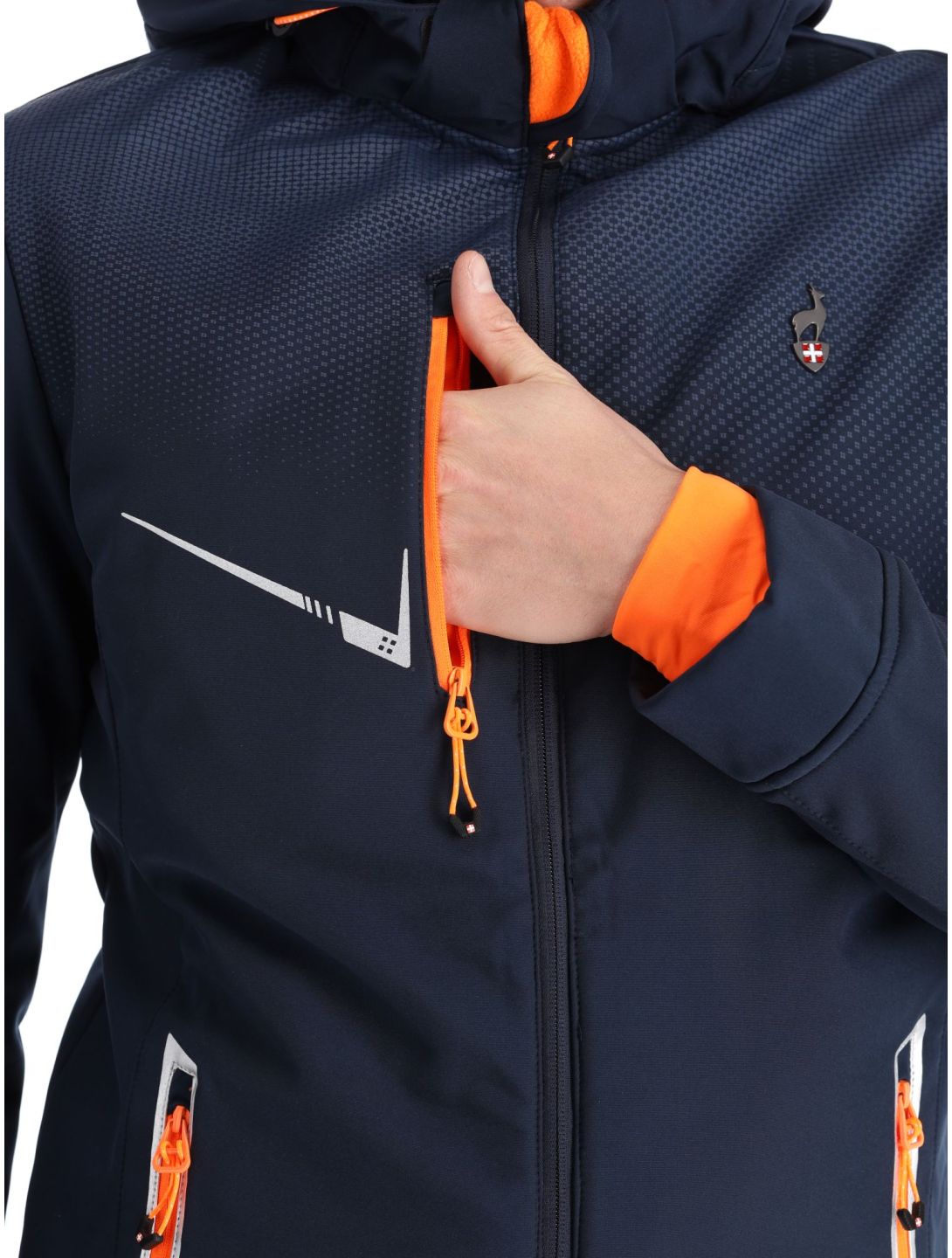 Aulp, Nevim softshell uomo Navy blu 