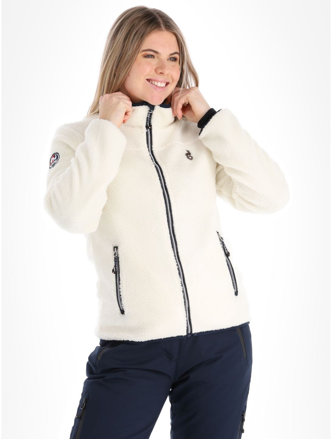 Aulp, Sarra gilet donna Greige beige 