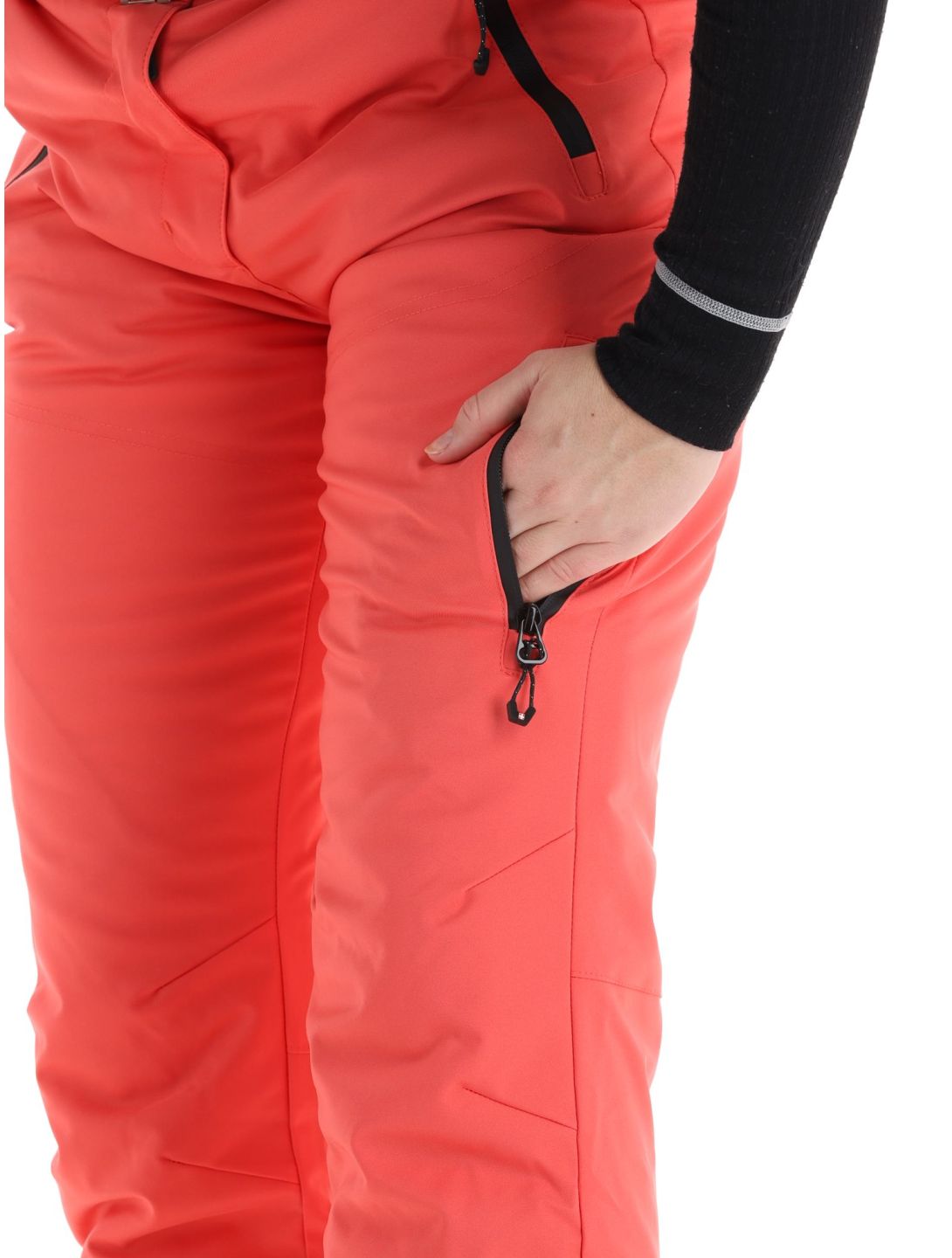 Aulp, Siera pantaloni da sci donna Grenadine rosso 