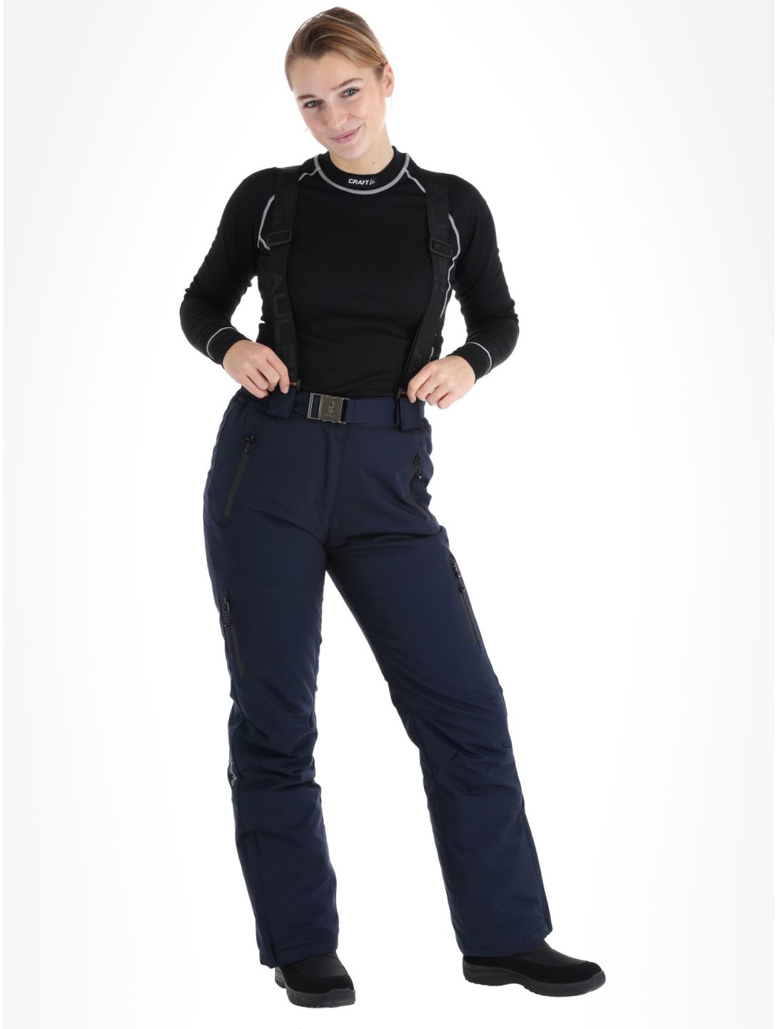 Aulp, Siera pantaloni da sci donna Navy blu 