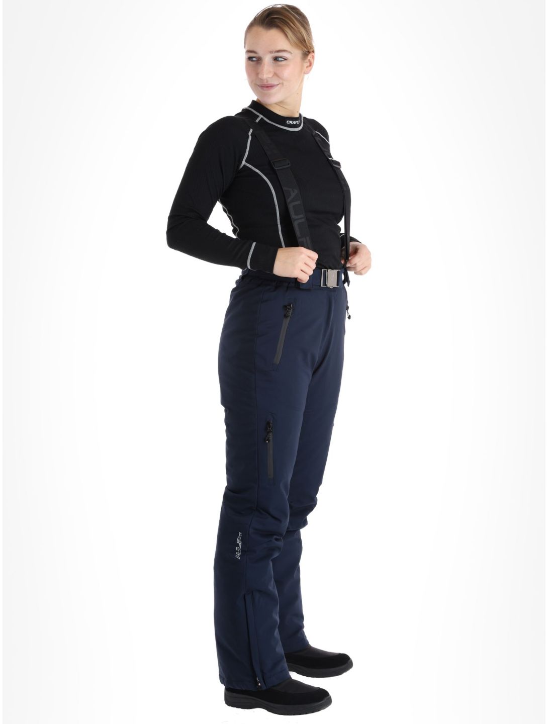 Aulp, Siera pantaloni da sci donna Navy blu 