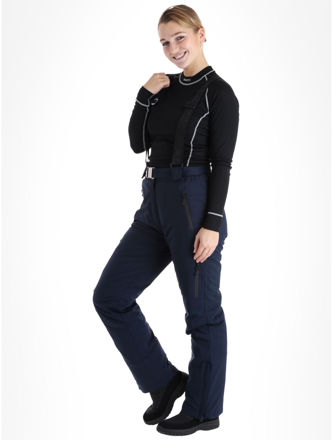 Aulp, Siera pantaloni da sci donna Navy blu 